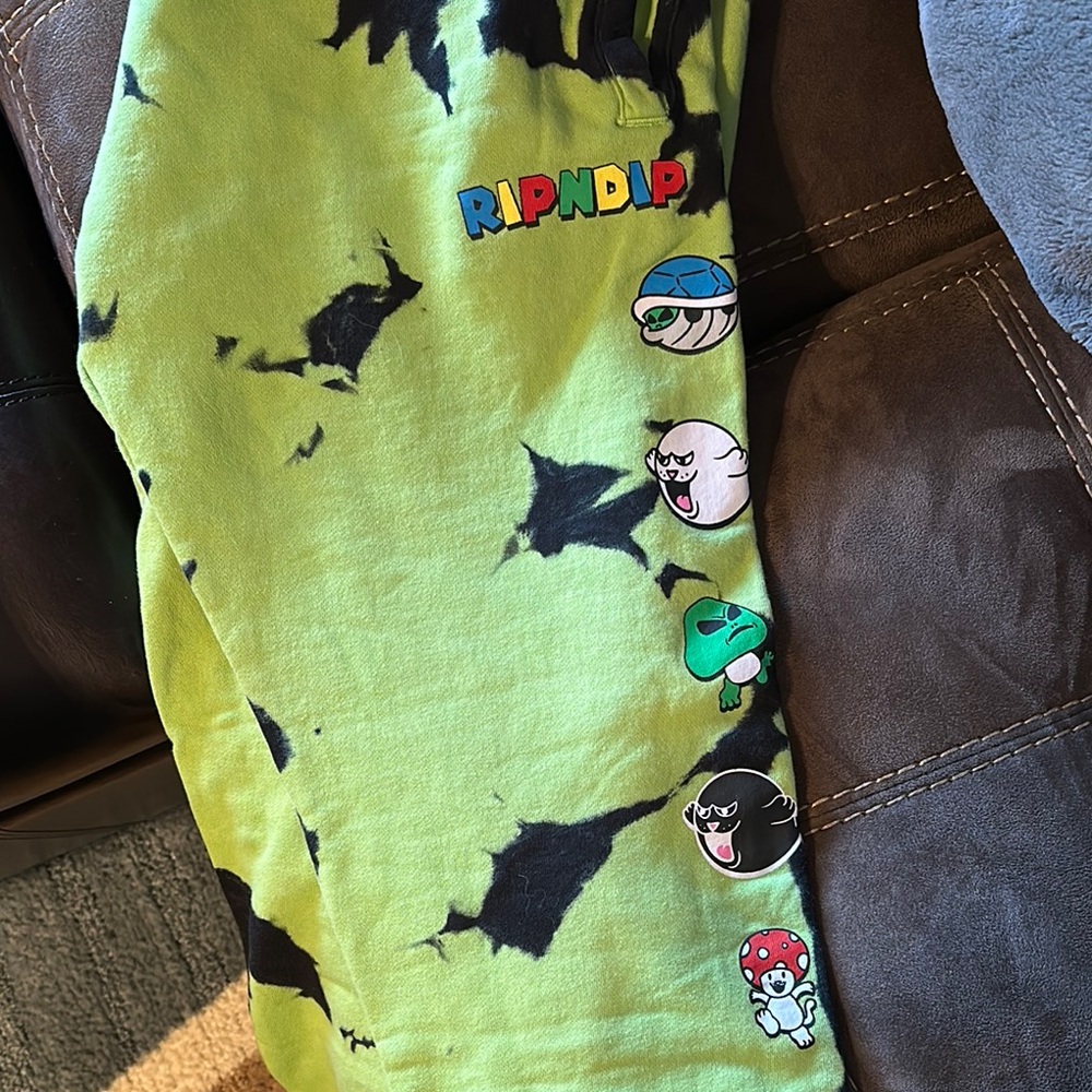 RIPNDIP Tie-Dye Graphic Sweatpants